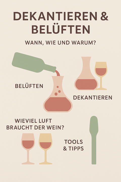 DEKANTIEREN & BELÜFTEN - Wann? Warum? Wie?