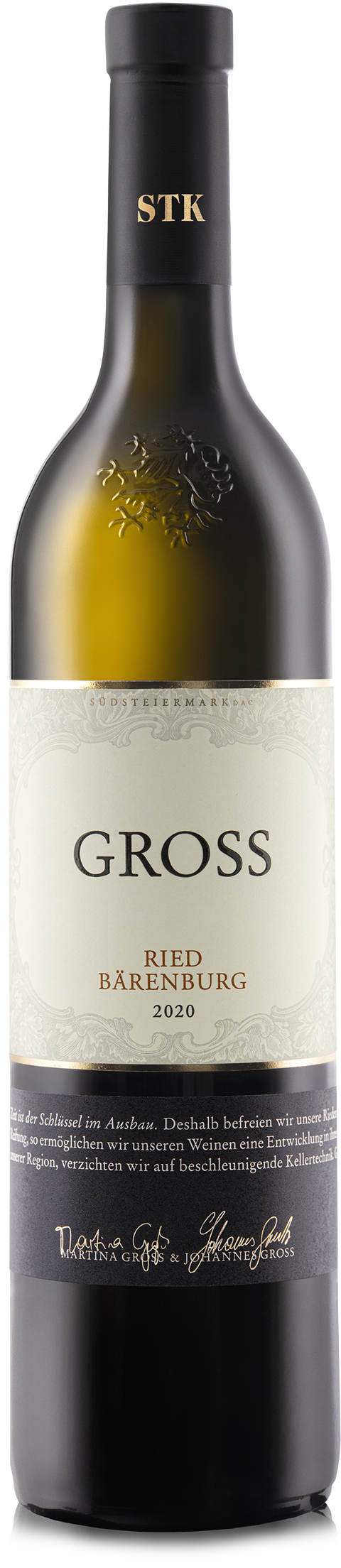 Weingut Gross - Weissburgunder Ried Bärenburg 2020